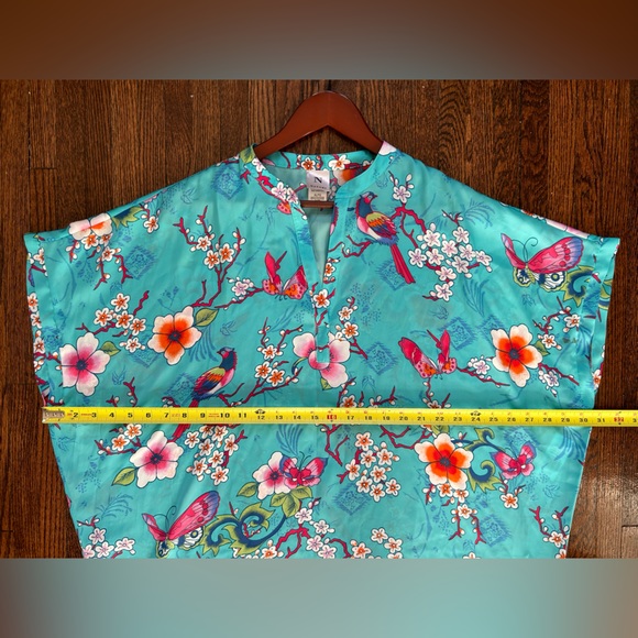 Natori Tropical Caftan Top - Picture 9 of 13